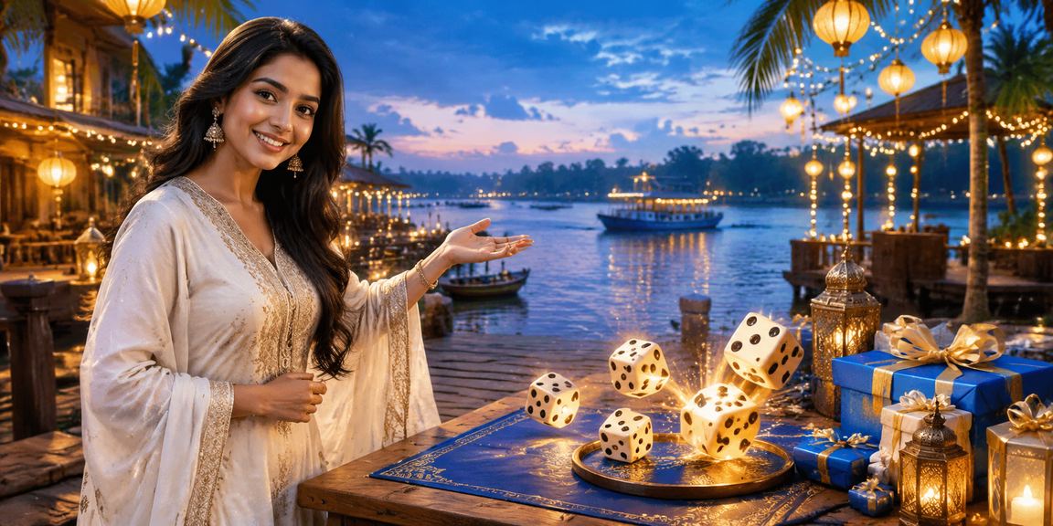 ময়মনসিংহে ঈদ উৎসবে banglaplus ডাইস গেম খেলছেন একজন বাংলাদেশি ব্যবহারকারী
